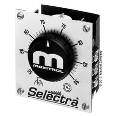 Maxitrol TD114 Temperature Selector Selectra 14 Single Remote Dial 55 to 90 Degrees Fahrenheit with Override 0 to 40 Degrees Fahrenheit Over Set Point | Midwest Supply Us