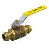 77W10601A | Ball Valve 77W-100A Bronze 1-1/4 Inch Press 2-Piece Full Port | Apollo Products