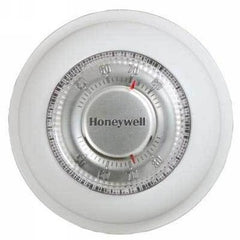 HONEYWELL HOME T87K1007/U Thermostat T87K Non-Programmable Mechanical Round 24 Voltage Alternating Current 1 Heat Premier White 40-90 Degrees Fahrenheit | Midwest Supply Us