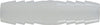 33098W | 3/4 WHITE NYLON HB UNION | Midland Metal Mfg.