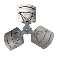 York S1-02631137000 Fan Propeller 18 Inch Clockwise 30 Degrees 4 Blades 1/2 Inch | Midwest Supply Us
