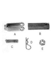 Siemens Building Technology 333-207 Clevis, Brass | Midwest Supply Us