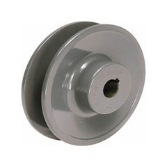 York S1-02810577700 Sheave BK120 Fixed 1 Groove 1-3/16 Inch 11-3/4 Inch OD Cast Iron for 4L A 5L B Belts | Midwest Supply Us