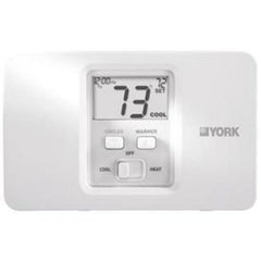 York S1-THEC11P5Y Thermostat Value Programmable 1 Heat/1 Cool 5-2 Day Hardwired or Battery for Heating/Cooling | Midwest Supply Us