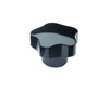 33884 | KNOB, LOBE, BRASS 1/4-20 | Jergens