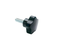 Jergens 33862 KNOB, LOBE,1/4-20 X 3/4 STUD | Midwest Supply Us