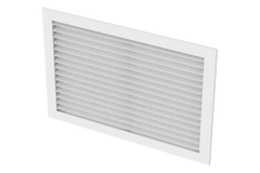 Titus HVAC 350RL-12X8 LOUVERED RETURN GRILL 12X8 | Midwest Supply Us