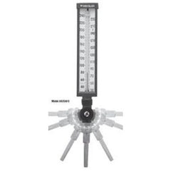 Ashcroft A935AF5 Thermometer Mercury Free 30 to 240 Degree Farenheit Adjust Angle 3-1/2 Inch Stem Steam | Midwest Supply Us