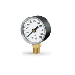 Winters Instruments PEM215 Pressure Gauge 1005 160PSI 2-1/2" 1/4" Lower | Midwest Supply Us