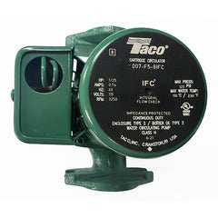TACO 007-F5-8 IFC Circulator Pump 00 Inline Cartridge Cast Iron Rotated Flange Integral Flow Check 1 Stage 1/25 Horsepower Stainless Steel | Midwest Supply Us