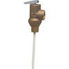 L100XL-3WRONG | Relief Valve L100XL Self Closing Extended Shank 3/4 Inch MNPT x Female NPT Bronze 210 | Watts