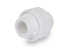 Everflow 390CU112 1-1/2" SCH. 40 PVC THREADED UNION WHITE NSF APPROVED | Midwest Supply Us