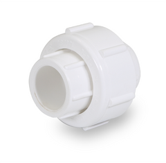 Everflow 395CU112 1-1/2" SCH. 40 PVC SOLVENT UNION WHITE NSF APPROVED | Midwest Supply Us