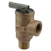 RVW1734150 | Relief Valve 17 Hot Water 3/4 Inch Male x Female Bronze 150 Pounds per Square Inch 250 Degrees Fahrenheit for Hot Water Systems and Hot Water Boilers | Apollo Products