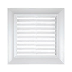 Panasonic FV-GL3TDA Grille Steel 13 x 13 Inch White Slotted FV-GL3TDA | Midwest Supply Us