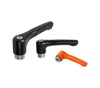 40502 | HANDLE, METAL ADJ, 10-24, TAPPED HOLE | Jergens