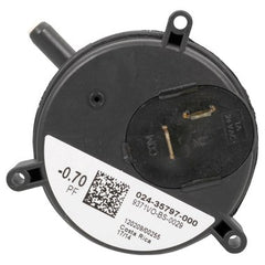 York S1-02435776000 Pressure Switch 0.40 Inch Water Column On Fall Single Pole Normally Open for Natural Gas Furnace | Midwest Supply Us