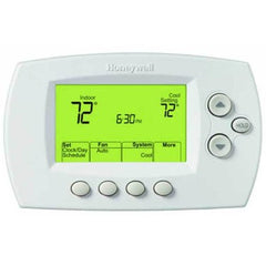 HONEYWELL HOME TH6320R1004/U Thermostat FocusPRO 6000 Programmable RedLINK Wireless 3 Heat/2 Cool Heat Pump-2 Heat/2 Cool Conventional 5-1-1 Day White 40-90 Degrees Fahrenheit | Midwest Supply Us