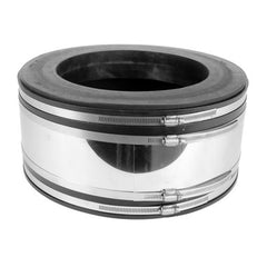 Fernco 1056-128 Coupling Flexible 12 x 8 Inch Cast Iron/Plastic to Cast Iron/Plastic PVC 4.3 Pounds per Square Inch for All Types of In-House and Sewer Connection | Midwest Supply Us