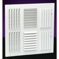 Hart & Cooley 304M-6X6W Register 304 Sidewall/Ceiling 4 Way White 6 x 6 Inch Steel | Midwest Supply Us