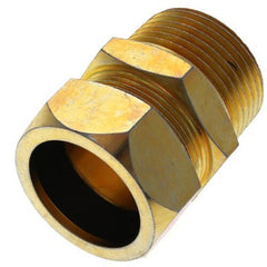 Buderus 75977 Nipple Double Threaded x Compression for Condensing Gas Boiler | Midwest Supply Us