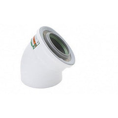 Rinnai 224077PP Elbow 45 Degree Condensing for Vent Pipe Plastic with Polypropylene Liner 2 Pack | Midwest Supply Us