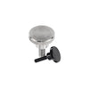 41838 | KNURLED THUMB SCREW, SS, 8-32 X 0.39 | Jergens (OBSOLETE)