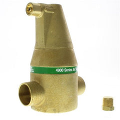 TACO 49-100C Air Separator 4900 1 Inch Brass Stainless Steel Sweat 150 Pounds per Square Inch | Midwest Supply Us