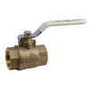 94ALF10801A | Ball Valve 94ALF-A 2-Piece 2 Inch NPT Lead Free Brass Full Port 600 CWP Lever PTFE | Apollo Products