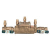 11/4LF007M2-QT-FZ | Backflow Preventer LF007 1-1/4 Inch Lead Free Bronze Quarter Turn Dual Check Female LF007M2QT-114 175 Pounds per Square Inch 33 To 180 Degrees Fahrenheit | Watts