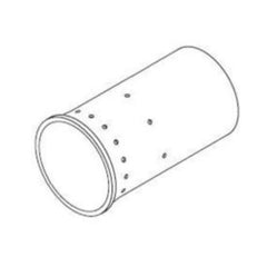 Buderus 63030727 Burner Tube G125BE for G125BE/28 Boiler with Blue Flame BE Burner | Midwest Supply Us