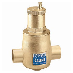 Hydronic Caleffi 551028A Air Separator Discal 551 1 Inch Brass Sweat 150 Pounds per Square Inch | Midwest Supply Us