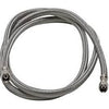 IMC120 | Ice Maker Connector 1/4 x 1/4 x 120 Inch Compression Female x Female Braided Stainless Steel | Fluidmaster