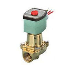 ASCO EF8210G001 Solenoid Valve 2-Way Brass 3/8 Inch NPT Normally Closed 120 Volt Alternating Current NBR | Midwest Supply Us