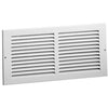 672-14X10W | Return Air Grille 672 White 14 x 10 Inch | Hart & Cooley