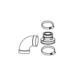 Bradford White 2394626300 Adapter Kit Exhaust with Vent Terminal 2 Inch | Midwest Supply Us
