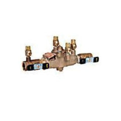 Watts 1/2-LF009-QT-S Backflow Preventer 009 Reduced Pressure Zone Assembly 1/2 Inch Bronze Quarter Turn with Strainer 009QTS-12 175 Pounds per Square Inch 33 to 180 Degrees Fahrenheit | Midwest Supply Us