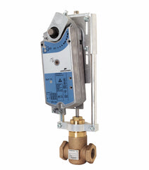 Siemens Building Technology 299-03186 Valve assy 2W NC 1-1/4", 16Cv, Eq Pct Brass Trim FxF, 2-pos Electronic Act SR | Midwest Supply Us