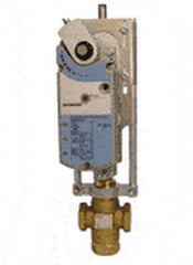 Siemens Building Technology 298-03203 Valve assy 3W Mix 1" 10Cv Eq Pct/Lin Brass Trim FxF, 0-10 Vdc Mod Elect Act SR | Midwest Supply Us
