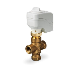 Siemens Building Technology 254-01133 MZ Series 3W Valve Assy, ANSI 250, Water, Linear, 1/2", FxF, 0.63 Cv, El/Mech | Midwest Supply Us