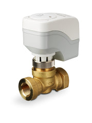 Siemens Building Technology 245-00211 Zone valve, 2-way, 1/2", 2.5 Cv, NPT w/ 24Vac 0-10Vdc NSR actuator | Midwest Supply Us