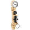132552A | Balance Valve Quick Setter 132 with Flowmeter 2.0-7.0 GPM 3/4 Inch Female Brass 150 Pounds per Square Inch 14-230 Degrees Fahrenheit | Hydronic Caleffi