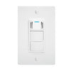 FV-WCCS2-W | Bathroom Fan Switch WhisperControl Condensation Sensor with Light Control White FV-WCCS2 6