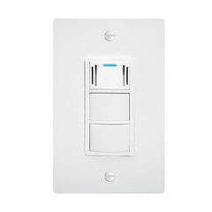 Panasonic FV-WCCS2-W Bathroom Fan Switch WhisperControl Condensation Sensor with Light Control White FV-WCCS2 6" Leads | Midwest Supply Us