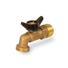 Everflow 46341-NL 3/4" MIP / 1/2" FIP Quarter Turn Hose Bib Lead Free | Midwest Supply Us