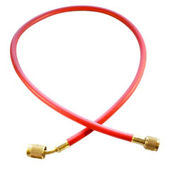 J/B Industries SAE Fittings CLS-60R Charging Hose High Pressure with Secure Seal 60 Inch Kevlar Red | Midwest Supply Us