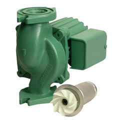 TACO 0010F3 Circulator Pump 00 Inline Cartridge Cast Iron Flange 1 Stage 1/8 Horsepower Stainless Steel | Midwest Supply Us