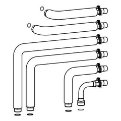 Rinnai 804000079 Pipe Kit Pre-Bend Left for Q Premier | Midwest Supply Us