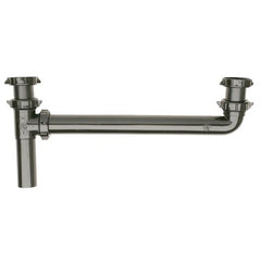 Dearborn Plastic A9121A Master Waste 1-1/2x16" Direct Connect End Outlet ABS Plastic Black | Midwest Supply Us