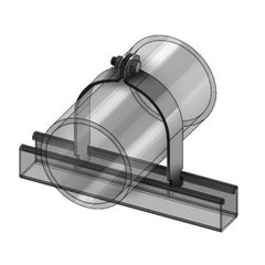 Hangers 112STRUTCLAMP Strut Clamp Assembled 1-1/2 Inch 304 Stainless Steel Import | Midwest Supply Us